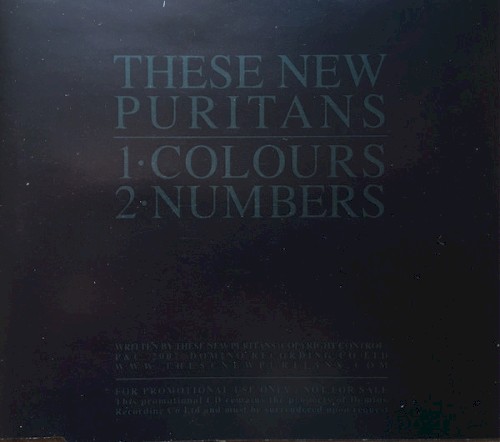 These New Puritans – Numbers / Colours