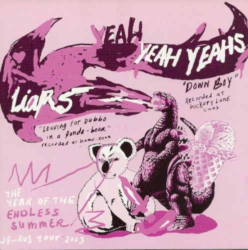 Liars – Down Boy / Leaving for Dubbo in a Panda-bear